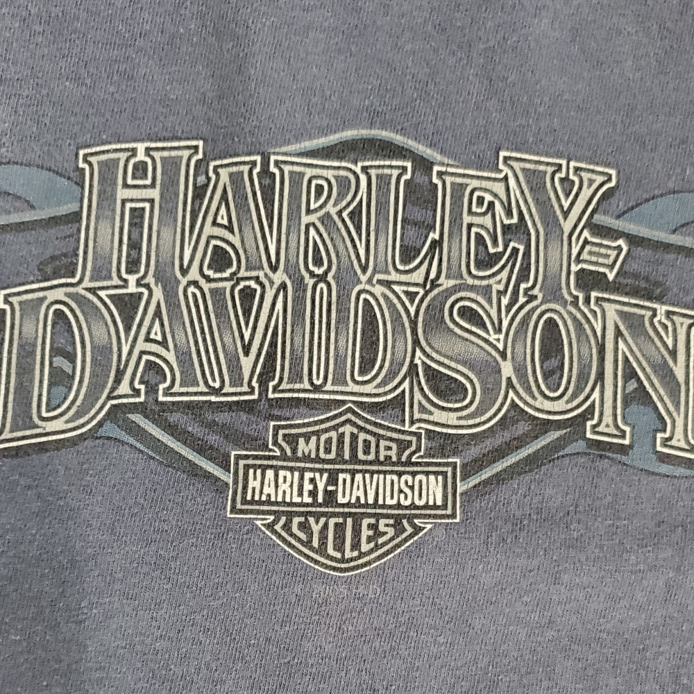 *SOLD* Harley Davidson Flames Tshirt - Picture 7 of 10